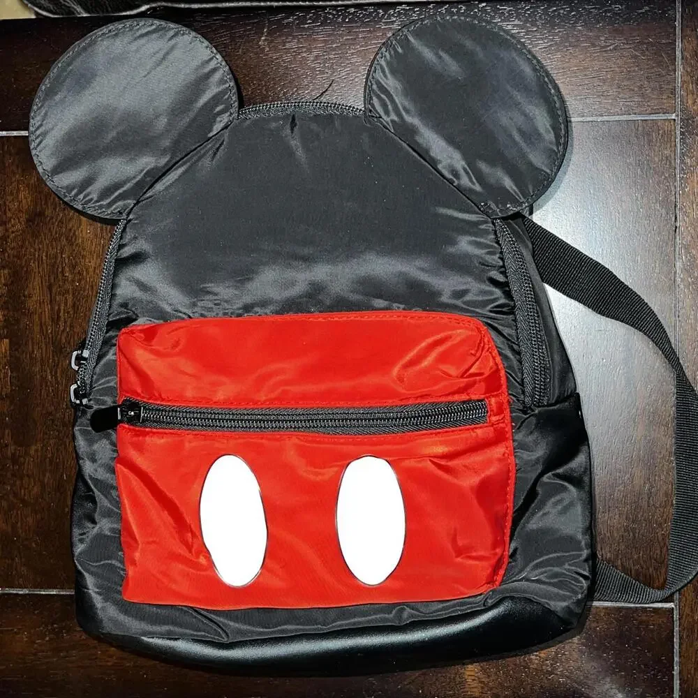 Bioworld Mickey Mouse‎ Themed Backpack with Ears